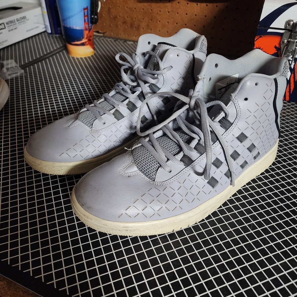 Men's High-Top Sneakers in Gray